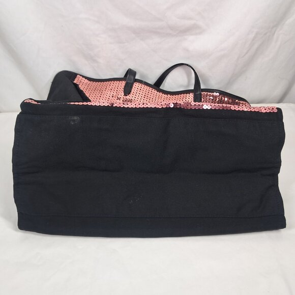 Victoria's Secret Pink Sequin Bling Show Stopper Tote Weekend Bag - Picture 6 of 13